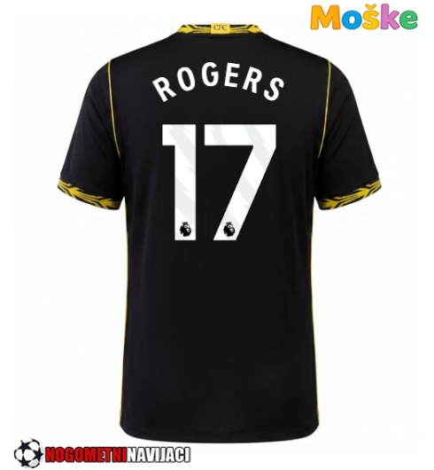 Moške Nogometnih dresov Chelsea Morgan Rogers #17 Gostujoči 2026-27 Kratki rokavi Moške Nogometnih dresov Chelsea Morgan Rogers #17 Gostujoči 2026-27 Kratki rokavi